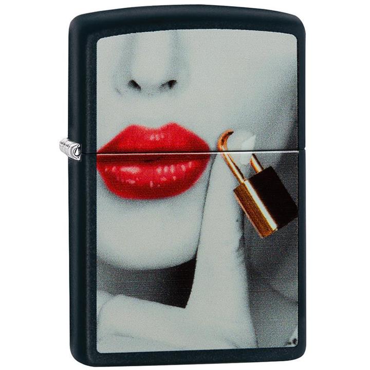 فندک زیپو مدل LOCKED LIPS کد 29089